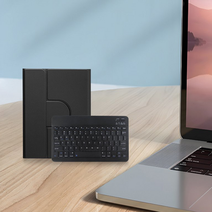 360° Rotating iPad 9.7 2017/2018 Keyboard Case with Wireless Bluetooth Keyboard