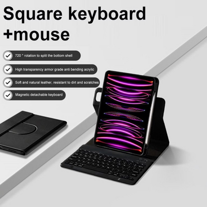 360° Rotating Samsung Galaxy Tab S9 FE Keyboard Case with Wireless Bluetooth Keyboard