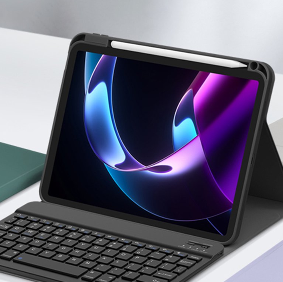 360° Rotating iPad 9.7 2017/2018 Keyboard Case with Wireless Bluetooth Keyboard