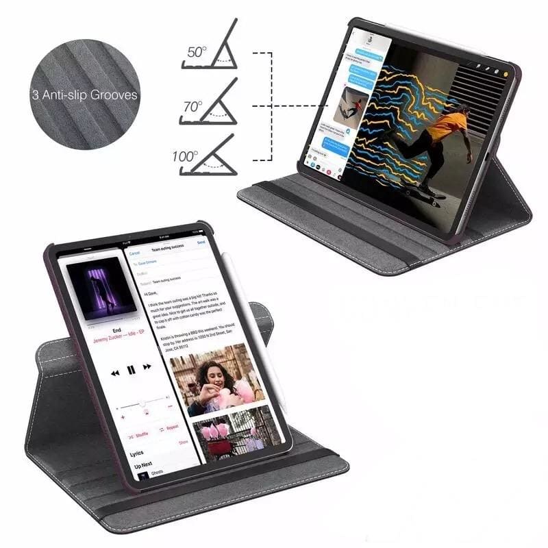 Black Cover for iPad Pro 12.9 - 6th Gen (2022) / 5th gen (2021)