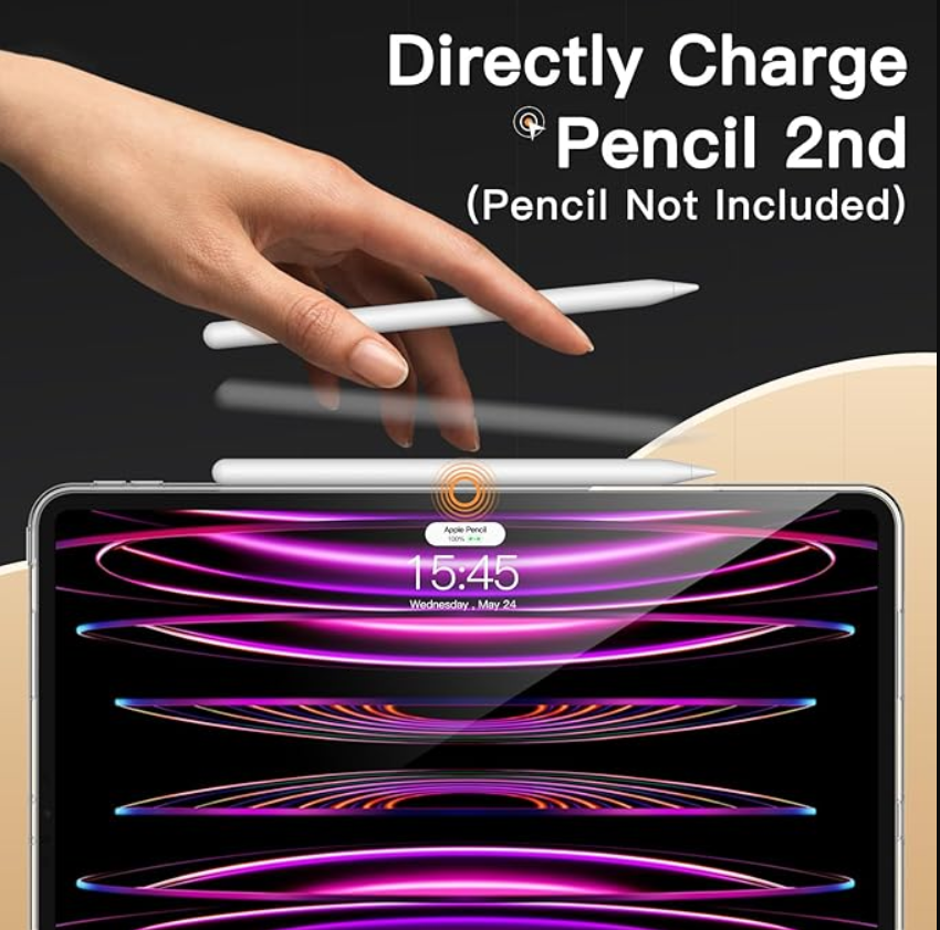 iPad Pro 12.9 Clear Shockproof Soft Case – 5th & 6th Gen (2021/2022)