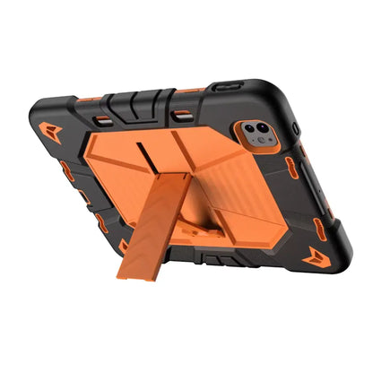 iPad Pro 13-Inch (M4) 2024 Rugged Shockproof Case with Kickstand (Orange)