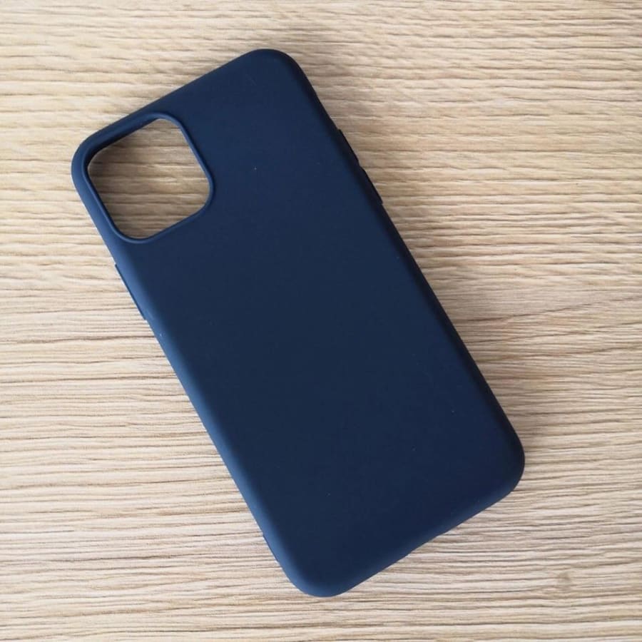 Silicone Case for iPhone 11 (Navy Blue)