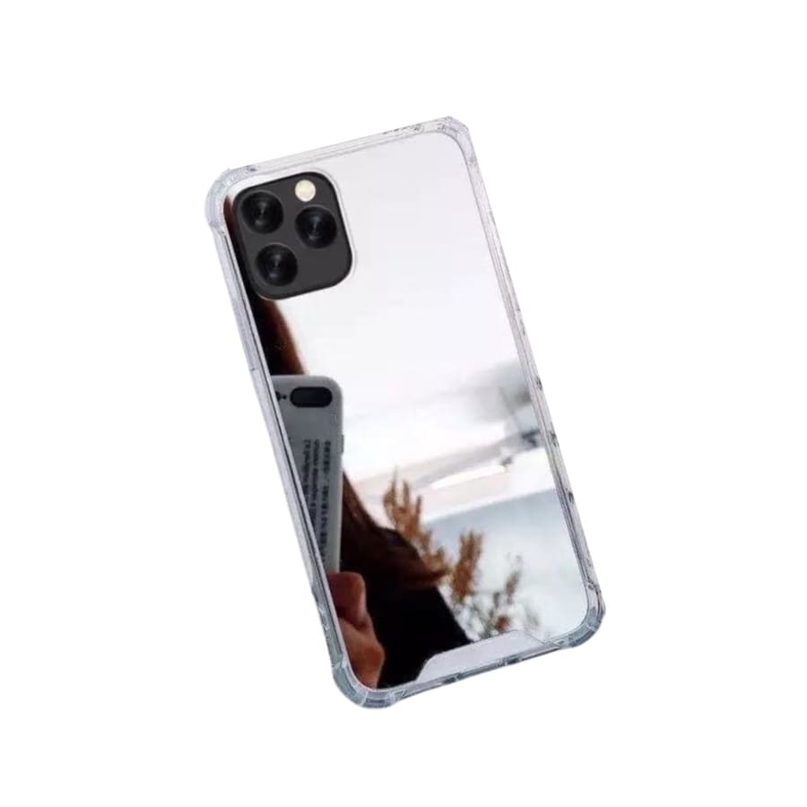 Silicone Case for iPhone 11 Pro (Silver Mirror)