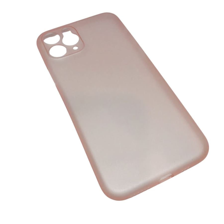 Frosted Pink Case for iPhone 11 Pro
