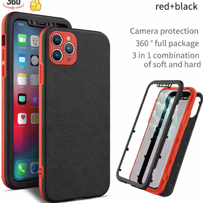iPhone 12 Pro 360 Degree Case – 3-Piece Full Body Protection Cover