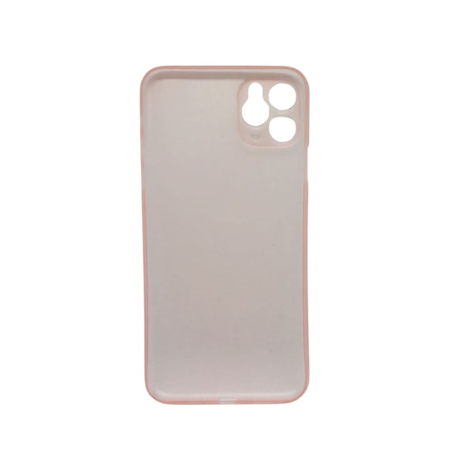 Frosted Pink Case for iPhone 11 Pro Max