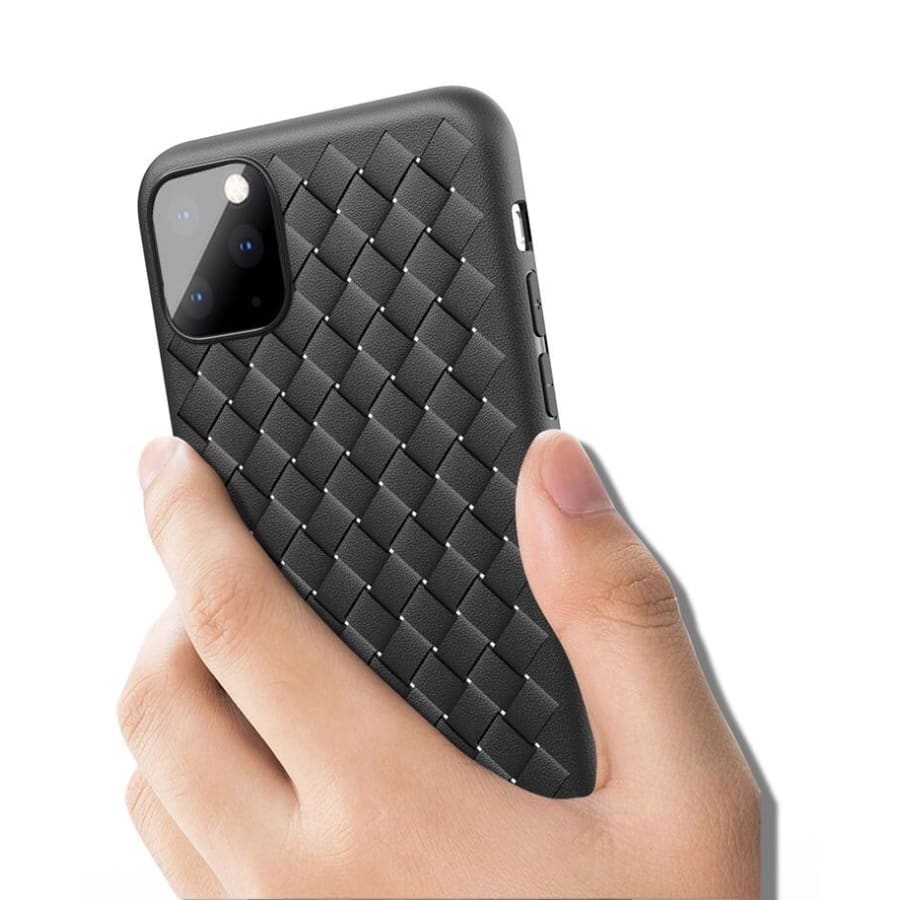 Weaved Plastic Case for iPhone 11 Pro Max