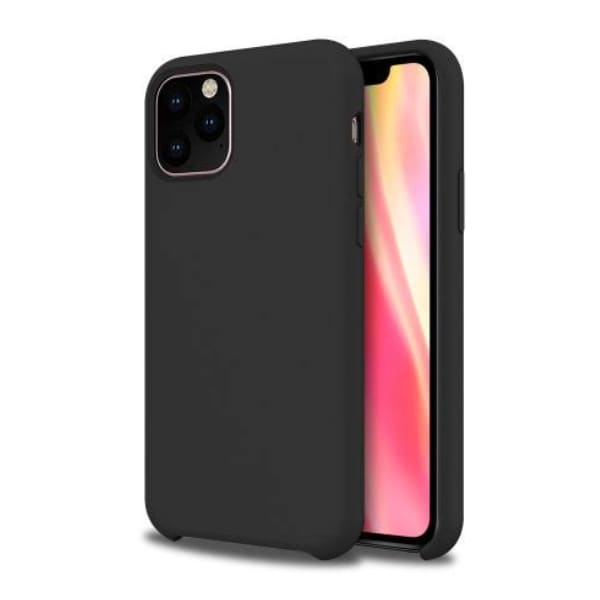Silicone Case for iPhone 11 Pro Max (Black)