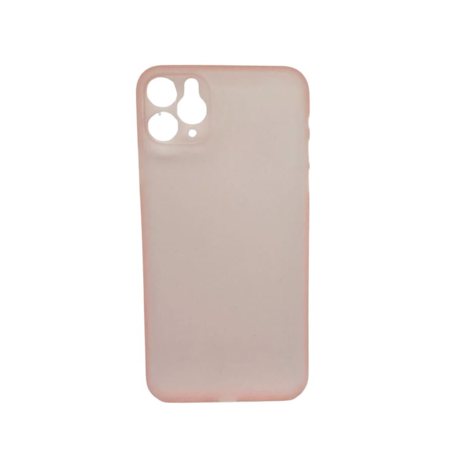Frosted Pink Case for iPhone 11 Pro Max
