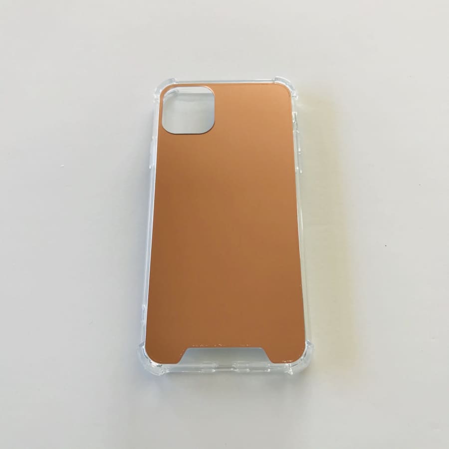 Silicone Case for iPhone 11 Pro Max (Gold Mirror)