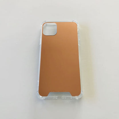 Silicone Case for iPhone 11 Pro Max (Gold Mirror)