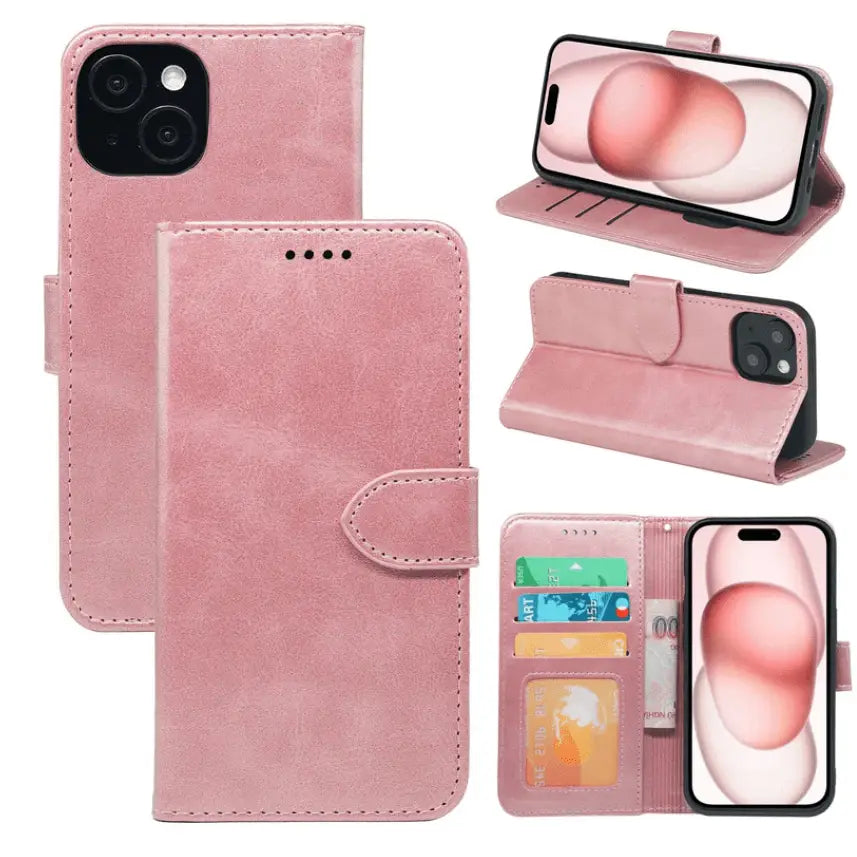 iPhone 11 Pro Wallet Case – Slim Leather Flip Cover with Card Holder