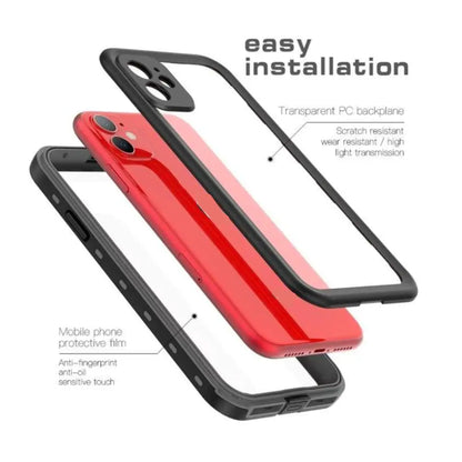 iPhone 11 Waterproof Case Redpepper Full Protective Cover