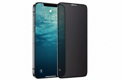 iPhone 13 Pro Max Privacy Tempered Glass Screen Protector – 9H Anti-Spy