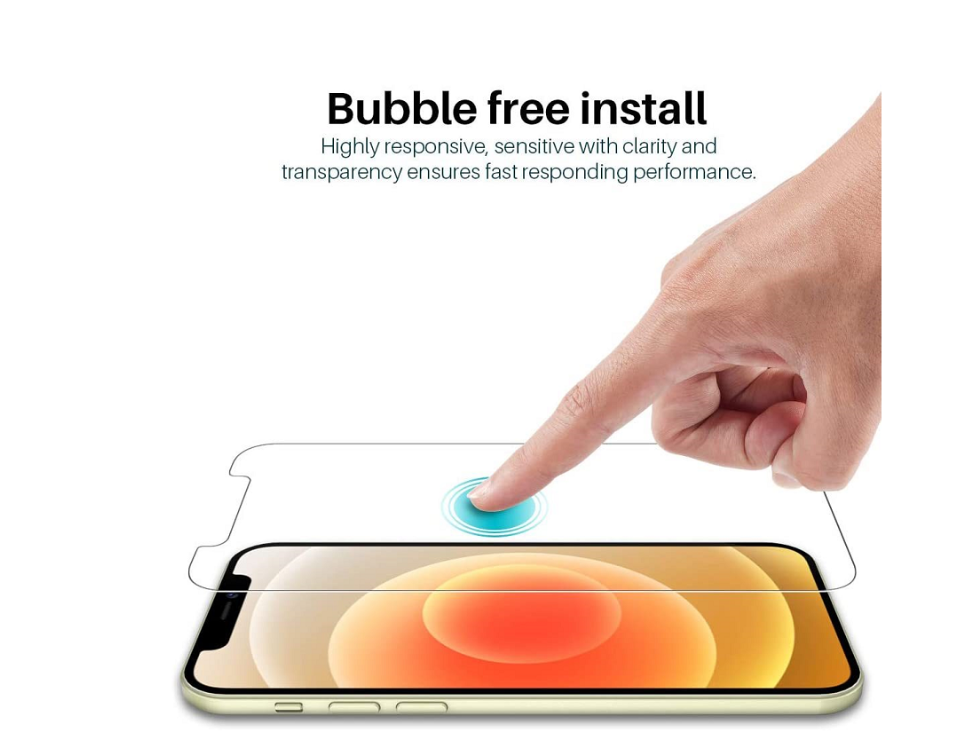 iPhone 12 Mini Glass Screen Protector (2 pack)