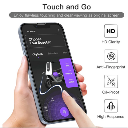 iPhone 13 Glass Screen Protector (2 pack)