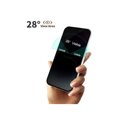 iPhone 12 Privacy Tempered Glass Screen Protector – 9H Anti-Spy