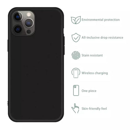 Silicone Case for iPhone 12 Pro Max (6.7”) (Black)