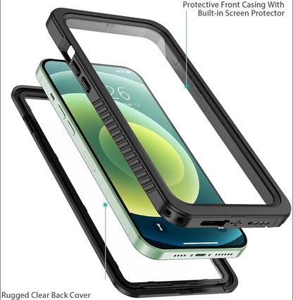 iPhone 12 Pro Max Waterproof Case Redpepper Full Protective Cover