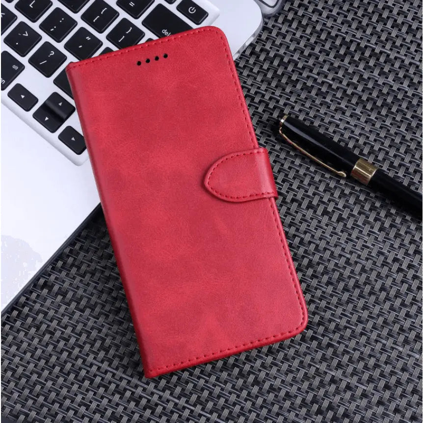 iPhone 13 Mini Wallet Case – Slim Leather Flip Cover