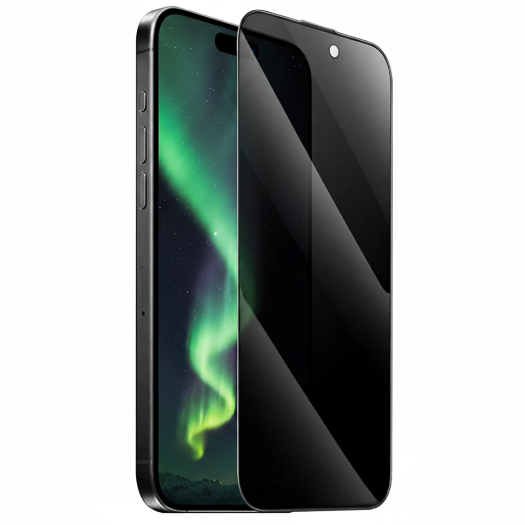 iPhone 18 Pro Privacy Tempered Glass Screen Protector – 9H Anti-Spy