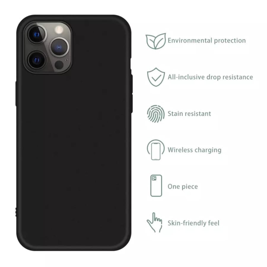 Goospery Case for iPhone 14 Pro (6.1”)  (Black)