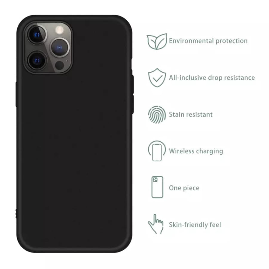 Goospery Case for iPhone 14 Pro Max (6.7”) (Black)