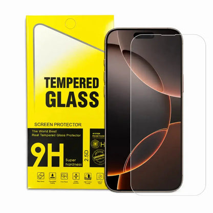 Iphone 14 Pro Max Clear Tempered Glass Screen Protector – 9H HD, 2.5D Rounded Edge, Impact & Scratch Resistant
