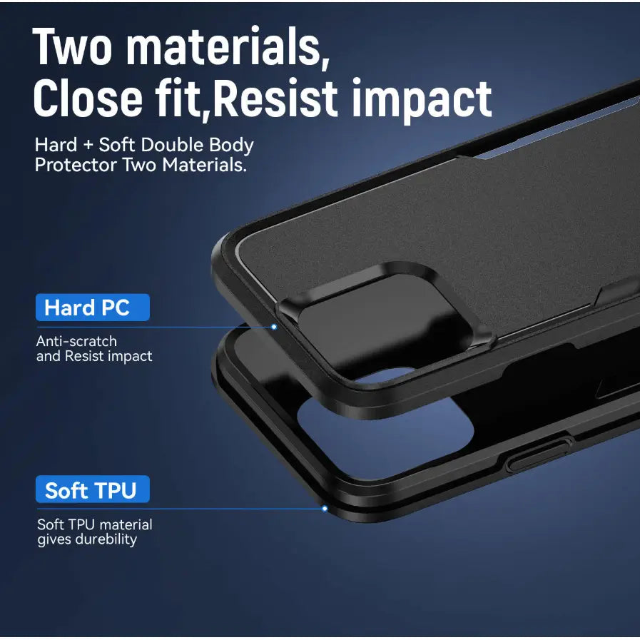 iPhone 14 Pro Max Dual Layer Armor Hard Case