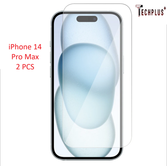 iPhone 14 Pro Max Tempered Glass Screen Protector – 9H Hardness, Bubble-Free