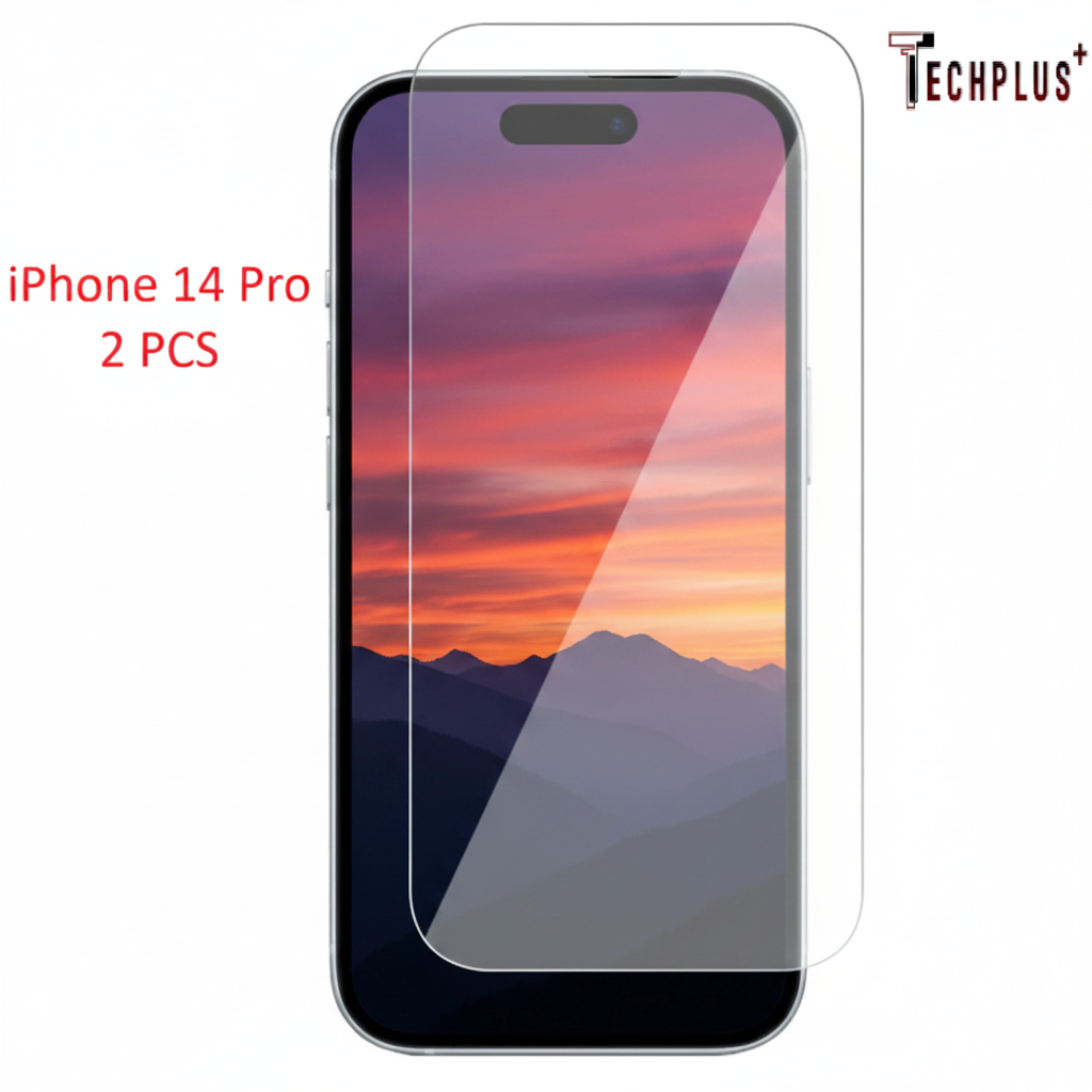 iPhone 14 Pro Glass Screen Protector (2 pack)
