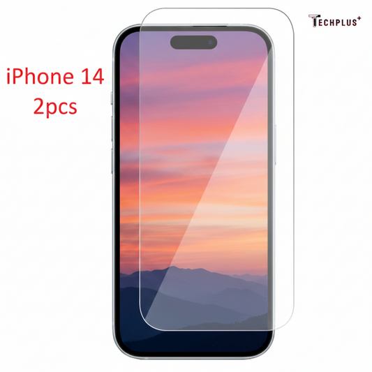 iPhone 14 Glass Screen Protector (2 pack)