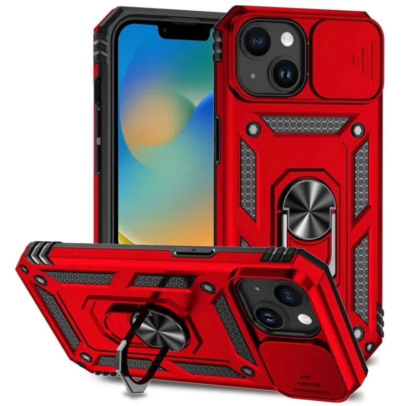 Case for iPhone 15 (6.1”) (available in black, navy & red)
