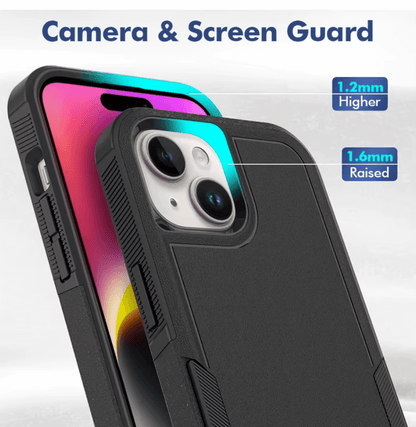 iPhone 15 Dual Layer Armor Hard Case