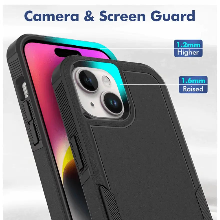 iPhone 15 Dual Layer Armor Hard Case