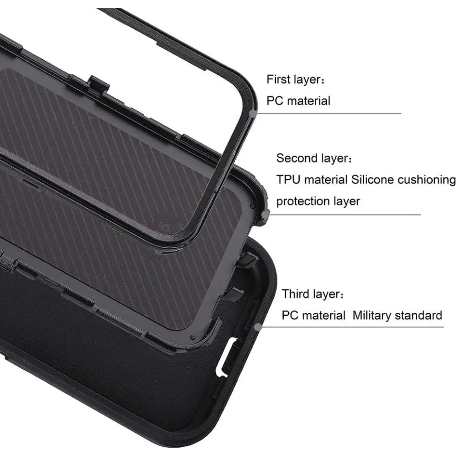 iPhone 15 Heavy Duty Shockproof Case