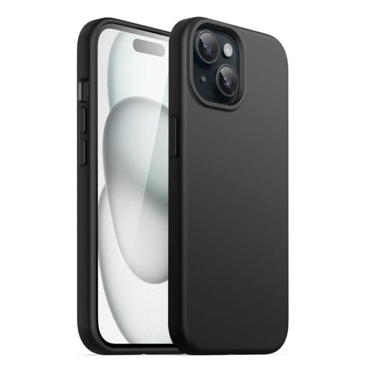 Silicone Case for iPhone 15 Plus (6.7”) (Black)
