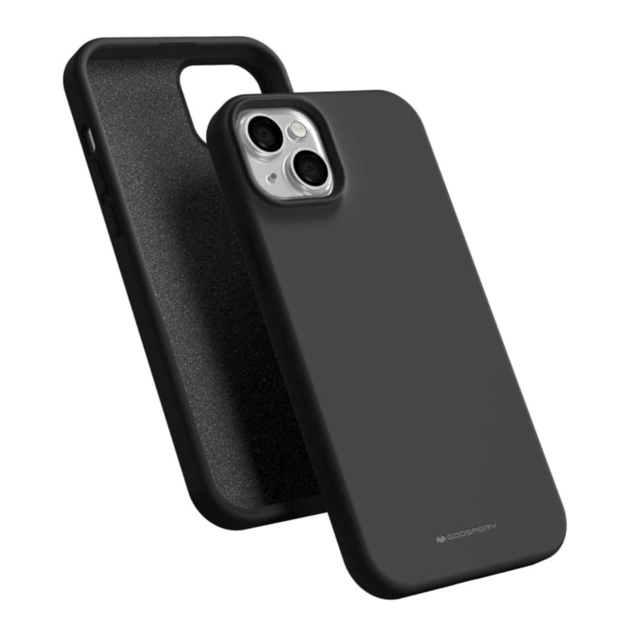 Goospery Case for iPhone 15 Plus (6.7”) (Black)