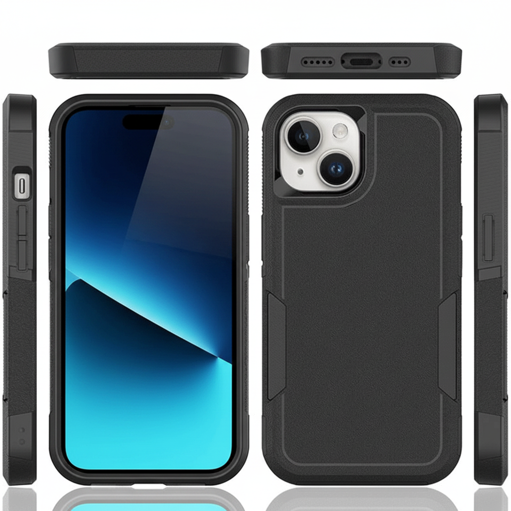 iPhone 13 Dual Layer Armor Hard Case