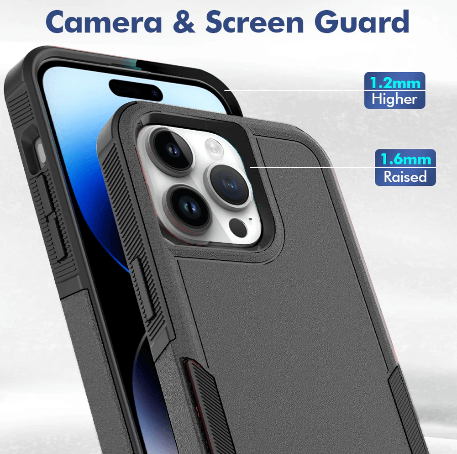 iPhone 15 Pro Dual Layer Armor Hard Case