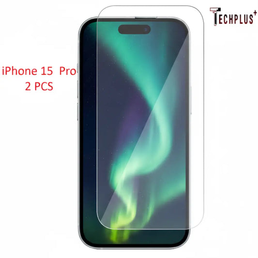 iPhone 15 Pro Glass Screen Protector (2 pack)