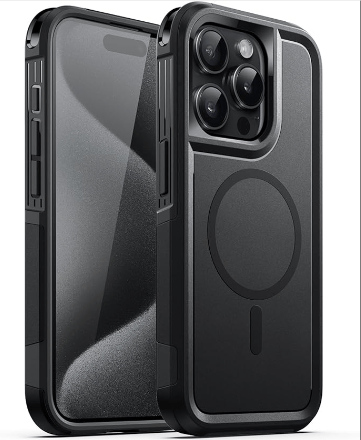iPhone 16 Pro MagSafe Case – Rugged Shockproof Heavy Duty Cover