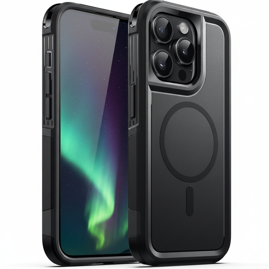 iPhone 16 Pro MagSafe Case – Rugged Shockproof Heavy Duty Cover