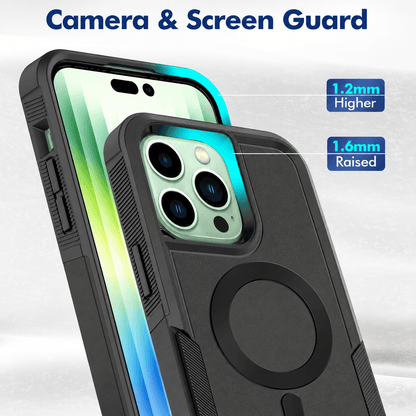 iPhone 15 Pro Max MagSafe Case – Rugged Shockproof Heavy Duty Cover