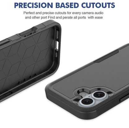 iPhone 16 Dual Layer Armor Hard Case