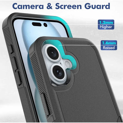 iPhone 16 Dual Layer Armor Hard Case
