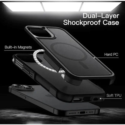 iPhone 16 Plus MagSafe Rugged Case for Protection