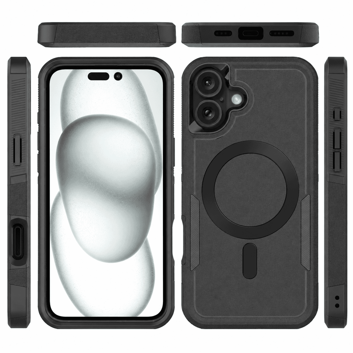 iPhone 16 Plus MagSafe Rugged Case for Protection