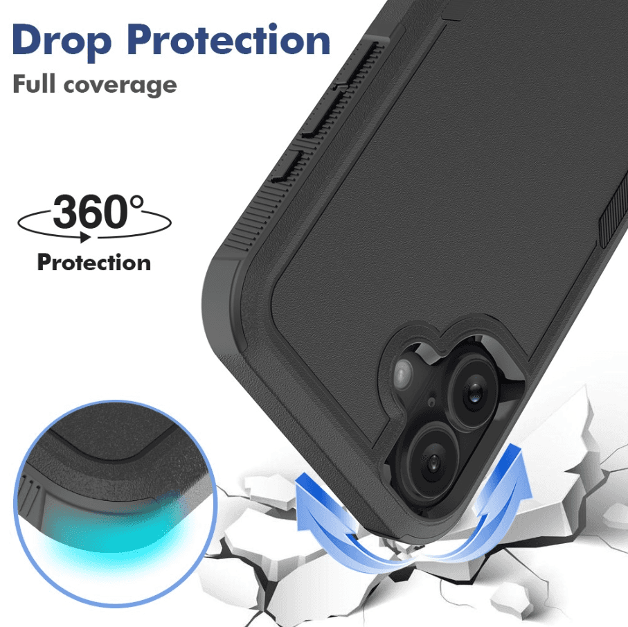 iPhone 16 Plus MagSafe Rugged Case for Protection
